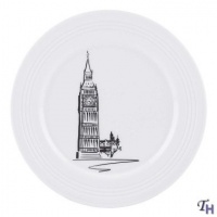 Lenox Tin Can Alley London Accent Plate, 9-Inch