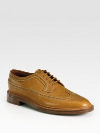 Lace-up staple in rich, burnished leather with signature perforations. Leather upperLeather lining and solePadded insoleImported Lace-up staple in rich, burnished leather with signature perforations. Leather upperLeather lining and solePadded insoleImported