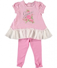 Guess Rose Light 2-Piece Outfit (Sizes 12M - 24M) - pink, 12 months Guess Rose Light 2-Piece Outfit (Sizes 12M - 24M) - pink, 12 months