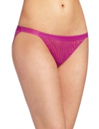 On Gossamer Women's Sheer Instinct String Bikini, Raspberry Tart, Large On Gossamer Women's Sheer Instinct String Bikini, Raspberry Tart, Large