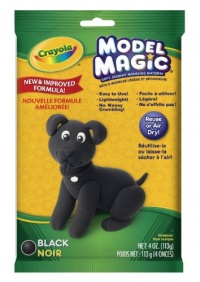 Crayola Model Magic, 4-Ounce, Black Crayola Model Magic, 4-Ounce, Black