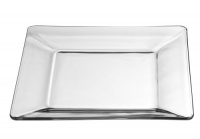 Libbey Crisa Tempo Square Dinner Plate, 10-Inch , Box of 12, Clear Libbey Crisa Tempo Square Dinner Plate, 10-Inch , Box of 12, Clear