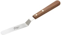 Ateco Natural Wood Small Sized Spatula, 4.5 Inch Blade