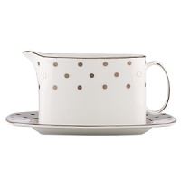 Fun and festive, the charming polka dots in kate spade's Larabee Road china add just the right dose of whimsy into this elegant collection. Fun and festive, the charming polka dots in kate spade's Larabee Road china add just the right dose of whimsy into this elegant collection.