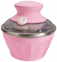Hamilton Beach Half Pint Soft Serve Ice Cream Maker, Bubble Gum Hamilton Beach Half Pint Soft Serve Ice Cream Maker, Bubble Gum