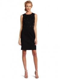 Calvin Klein Women's Studded Sheath Dress Calvin Klein Women's Studded Sheath Dress