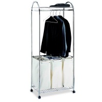 Organize It All Chrome Laundry Center 1777 Organize It All Chrome Laundry Center 1777