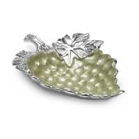 Hand made in sand-cast aluminum decorated with our trademark blend of enamel infused with crushed mother of pearl. Inspired by natural vine grape clusters the 18 and 9 Bowls nest perfectly inside each other. Perfect size for entertaining large or intimate groups. Food safe. Hand made in sand-cast aluminum decorated with our trademark blend of enamel infused with crushed mother of pearl. Inspired by natural vine grape clusters the 18 and 9 Bowls nest perfectly inside each other. Perfect size for entertaining large or intimate groups. Food safe.