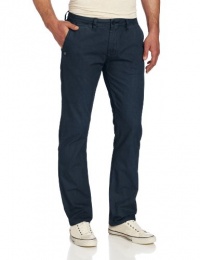 Buffalo by David Bitton Men's Six Slim Straight Flat Front Twill