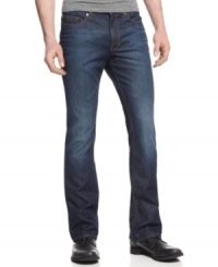 For those who want to rock, these dark wash jeans from RIFF with commemorative Rolling Stones style salute you!