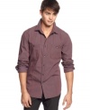 This workshirt from Kenneth Cole Reaction gets the job done for you when it comes to casual style.