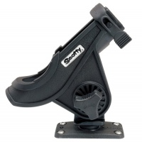 Scotty Baitcaster/ Spinning Rod Holder Black with 244 Flush Deck Mount Scotty Baitcaster/ Spinning Rod Holder Black with 244 Flush Deck Mount