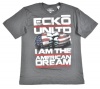 Ecko Unltd Big Boys Metal Grey I Am The American Dream T-Shirt (L (14/16))