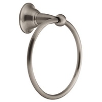 Moen DN6886BN Inspirations Towel Ring, Brushed Nickel Moen DN6886BN Inspirations Towel Ring, Brushed Nickel
