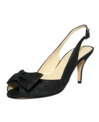 Shimmy and shake the night away with the lovely sparkle of the Raziel slingback pumps by Enzo Angiolini. Shimmy and shake the night away with the lovely sparkle of the Raziel slingback pumps by Enzo Angiolini.