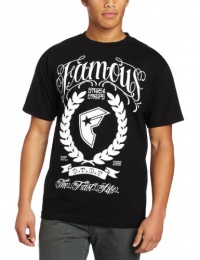 Famous Stars and Straps Men's Fast Life Crest Tee Famous Stars and Straps Men's Fast Life Crest Tee