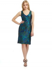 THE LOOKSleevelessFront and back princess seamsConcealed back zip with hook-and-eye closureBack ventTHE FITAbout 39 from shoulder to hemTHE MATERIALPolyesterFully linedCARE & ORIGINDry cleanImportedModel shown is 5'10 (177cm) wearing US size 4. THE LOOKSleevelessFront and back princess seamsConcealed back zip with hook-and-eye closureBack ventTHE FITAbout 39 from shoulder to hemTHE MATERIALPolyesterFully linedCARE & ORIGINDry cleanImportedModel shown is 5'10 (177cm) wearing US size 4.