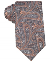 Update: this paisley Perry Ellis silk tie brings a modern touch to any classic business look. Update: this paisley Perry Ellis silk tie brings a modern touch to any classic business look.