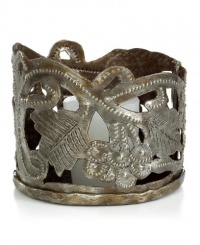 Heart of Haiti, Candle Holder Fruits Pillar Heart of Haiti, Candle Holder Fruits Pillar