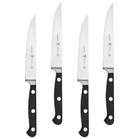 Since 1731, the J.A. Henckels company of Germany has produced some of the world's finest cutlery. The Classic collection features high-carbon German stainless steel blades, fully forged in Asia. Since 1731, the J.A. Henckels company of Germany has produced some of the world's finest cutlery. The Classic collection features high-carbon German stainless steel blades, fully forged in Asia.