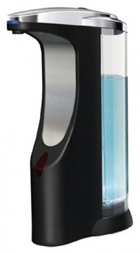 simplehuman Sensor Pump, for Soap or Sanitizer, Black, 14 Ounces