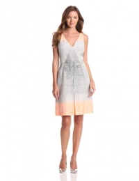 Rachel Roy Collection Women's Ombre Taffeta Sleeveless Dress