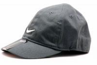 Nike Infant Solid Swoosh Baseball Cap 12-24 Months (Anthracite) Nike Infant Solid Swoosh Baseball Cap 12-24 Months (Anthracite)