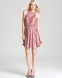 Pretty in pink, ERIN Erin Fetherston's sequined dress is playful with a front keyhole and an effortless silhouette. Pretty in pink, ERIN Erin Fetherston's sequined dress is playful with a front keyhole and an effortless silhouette.