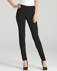 A pair of second-skin leggings offers the perfect foundation for any look. Pull them on under a breezy floral dress or solid mini for office-friendly ensembles. A pair of second-skin leggings offers the perfect foundation for any look. Pull them on under a breezy floral dress or solid mini for office-friendly ensembles.