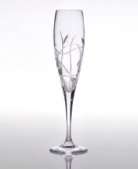Graceful leaves energetically swirl on the Marquis by Waterford Caelyn crystal stemware collection for a pas de deux between whimsy and refinement. Break out the bubbly in style with this tall, graceful flute. Graceful leaves energetically swirl on the Marquis by Waterford Caelyn crystal stemware collection for a pas de deux between whimsy and refinement. Break out the bubbly in style with this tall, graceful flute.
