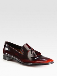 EXCLUSIVELY AT SAKS. A modern update of the classic loafer style finished with tassel detail.Leather upperLeather liningLeather soleMade in Italy EXCLUSIVELY AT SAKS. A modern update of the classic loafer style finished with tassel detail.Leather upperLeather liningLeather soleMade in Italy
