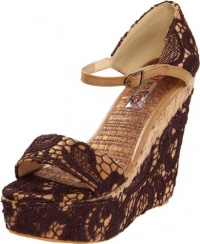 Two Lips Women's Bamboo Wedge Sandal,Brown,6 M US Two Lips Women's Bamboo Wedge Sandal,Brown,6 M US