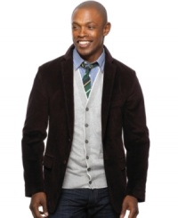 This corduroy blazer from Argyle Culture is a fall staple. Layer it with a button front shirt for some more polish or a nice t-shirt for a more casual look This corduroy blazer from Argyle Culture is a fall staple. Layer it with a button front shirt for some more polish or a nice t-shirt for a more casual look