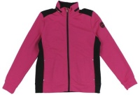Lauren Active Women's Colorblock Full-Zip Track Jacket (Medium, Flash Pink) Lauren Active Women's Colorblock Full-Zip Track Jacket (Medium, Flash Pink)
