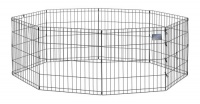 Midwest Black E-Coat Exercise Pen, 24 Inches by 24 Inches Midwest Black E-Coat Exercise Pen, 24 Inches by 24 Inches