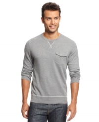No need to slack with your casual gear. This lightweight t-shirt from INC International Concepts has plenty of style for your fall look. No need to slack with your casual gear. This lightweight t-shirt from INC International Concepts has plenty of style for your fall look.