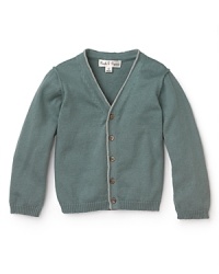 Pearls & Popcorn Infant Boys' Cardigan - Sizes 12-36 Months Pearls & Popcorn Infant Boys' Cardigan - Sizes 12-36 Months