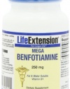 Life Extension Mega Benfotiamine Capsule, 250 Mg , 120 Vegetarian Capsules