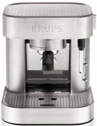 KRUPS XP601050 Manual Pump Espresso Machine with Thermoblock system, Stainless Steam and Die Cast KRUPS XP601050 Manual Pump Espresso Machine with Thermoblock system, Stainless Steam and Die Cast