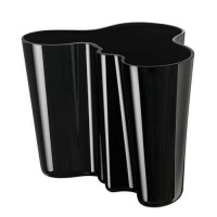 iittala Aalto 6.25-inch Vase, Black iittala Aalto 6.25-inch Vase, Black