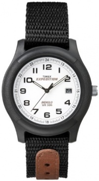 Timex Men's T43892 Expedition Camper Black Nylon Strap Watch Timex Men's T43892 Expedition Camper Black Nylon Strap Watch