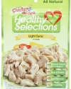 Chicken of the Sea Tuna Health Select Chunk Light , 2.5 Ounce Pouch (Pack of 12)