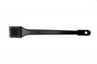 Charcoal Companion 18-Inch Wire Grill Brush with Black Plastic Handle