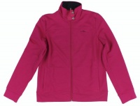 Lauren Active Women's Full Zip Mockneck Jacket (Pink) (Medium) Lauren Active Women's Full Zip Mockneck Jacket (Pink) (Medium)