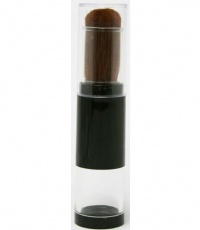 Zink Color Retractable Refillable Traveling Brush W/ 10G Powder Compartment Zink Color Retractable Refillable Traveling Brush W/ 10G Powder Compartment