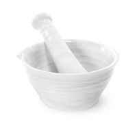 Sophie Conran by Portmeirion Mortar and Pestle, White Sophie Conran by Portmeirion Mortar and Pestle, White