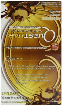 Quest Nutrition Protein Bars, Chocolate Peanut Butter, (Pack of 12) Quest Nutrition Protein Bars, Chocolate Peanut Butter, (Pack of 12)