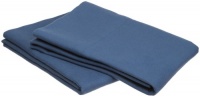 Pinzon Signature 190-Gram Cotton Velvet Flannel King Pillowcase, Set of 2, Smokey Blue Pinzon Signature 190-Gram Cotton Velvet Flannel King Pillowcase, Set of 2, Smokey Blue