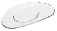 Rosenthal Free Spirit 7-Inch Clear Glass Oval Side Plate Rosenthal Free Spirit 7-Inch Clear Glass Oval Side Plate