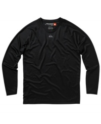 Boost your basics wardrobe with this simple shirt from Quiksilver. Boost your basics wardrobe with this simple shirt from Quiksilver.